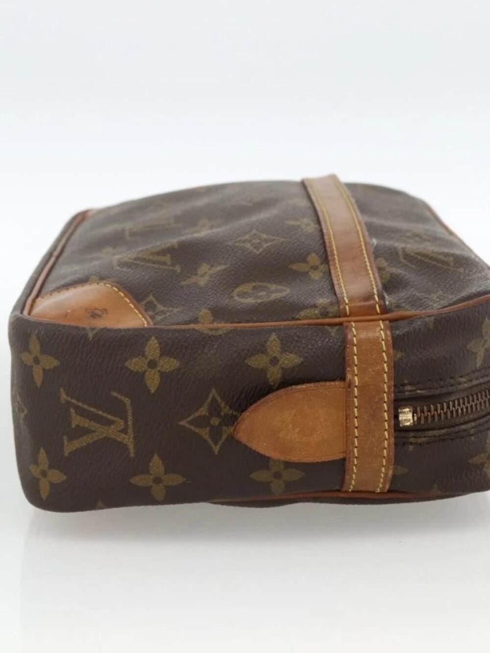 LOUIS VUITTON Monogram Compiegne 28 Clutch Bag M51845 LV Auth ka2849 - Picture 4 of 16